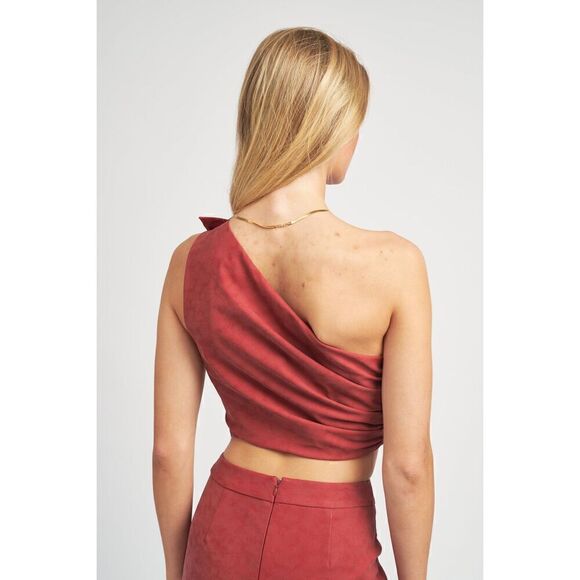 En Saison Derozan Skirt Set - size S Color: Dark Rose - Picture 5 of 12